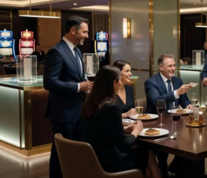 Korporativno okupljanje u modernom casino restoranu Zagrebia